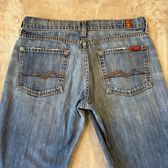 7 For All Mankind Classic Denim Bootcut Jeans Wmn’s sz 28 - Picture 8 of 11